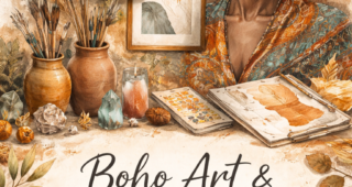 Boho Art & Ethical Faces: Choosing Art With Intention